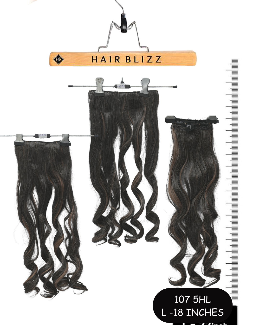 synthetic hair extentions model no 107 5# (copy)