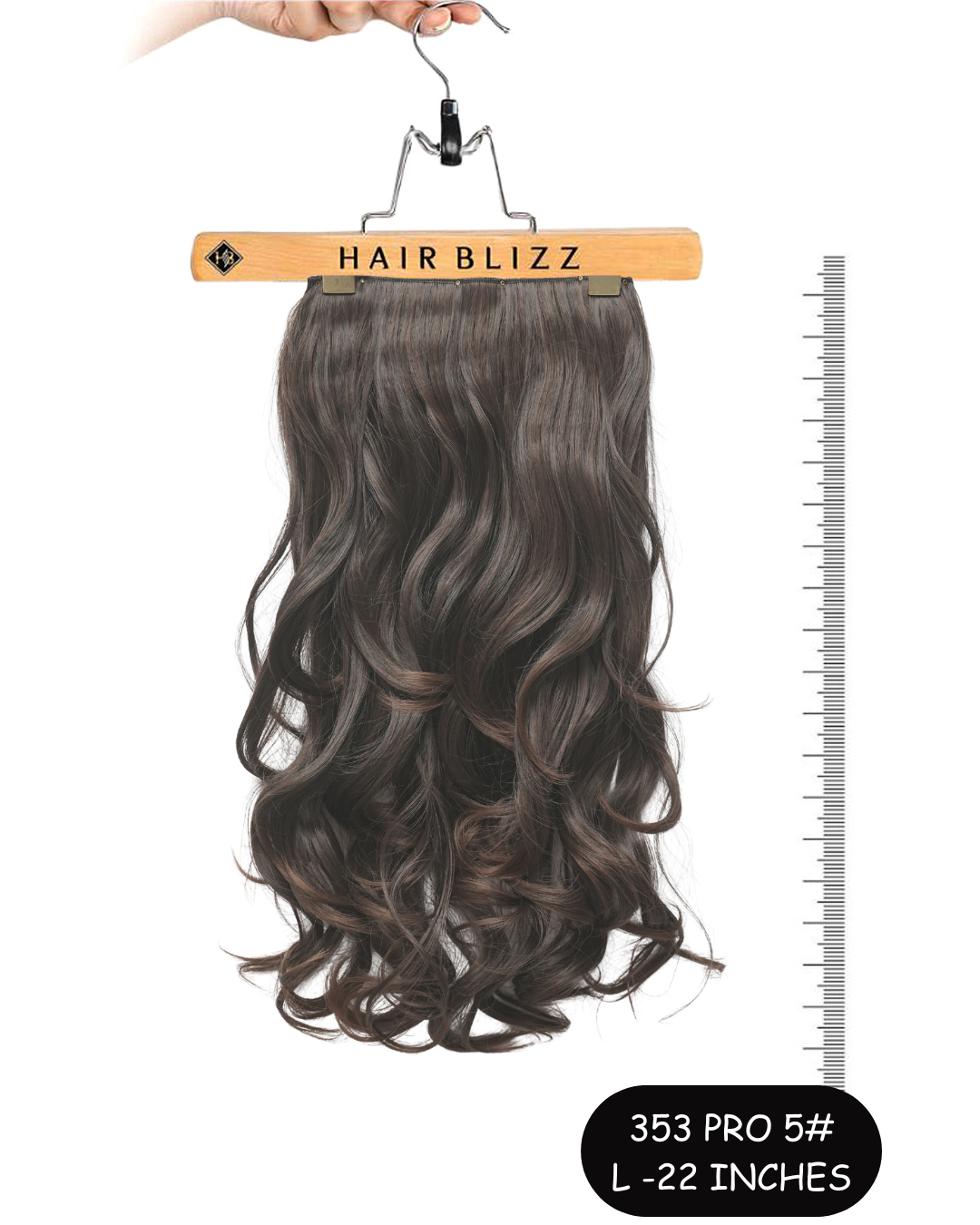 synthetic hair extentions model no 353 pro 4# (copy)