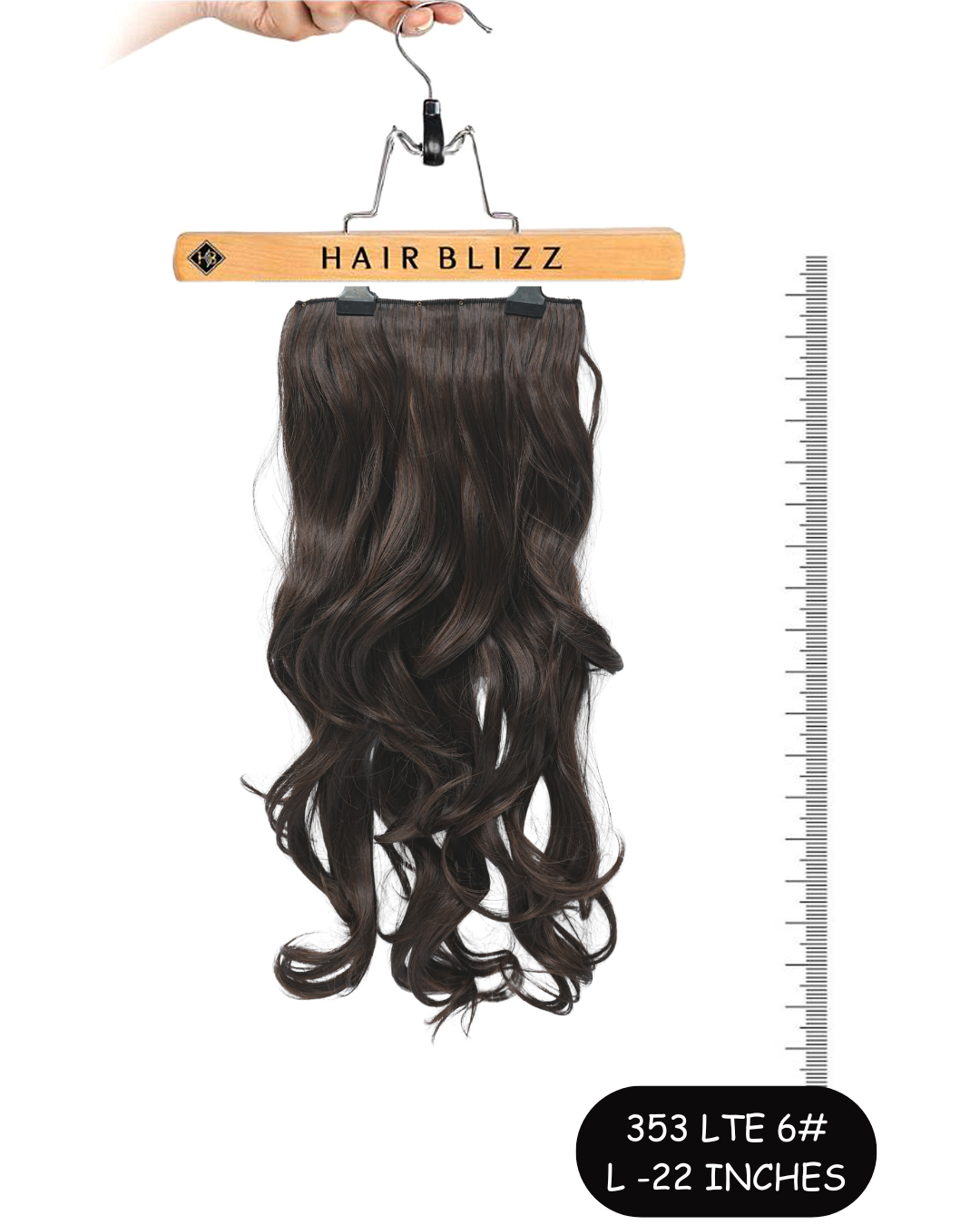 synthetic hair extentions model no 353 lte 5# (copy)