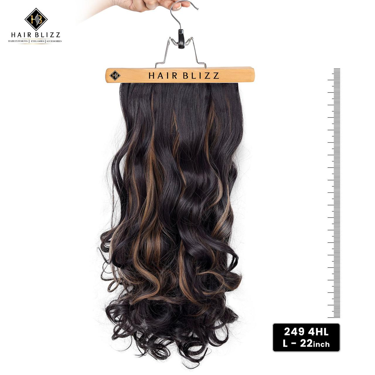 synthetic hair extentions model no 249 4hl