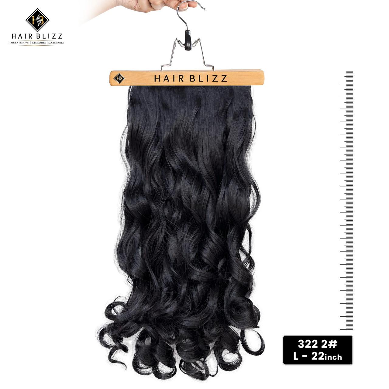 synthetic hair extentions model no 322 2#