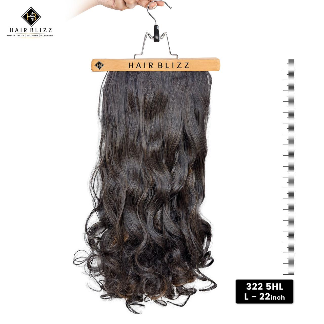 synthetic hair extentions model no 322 5hl