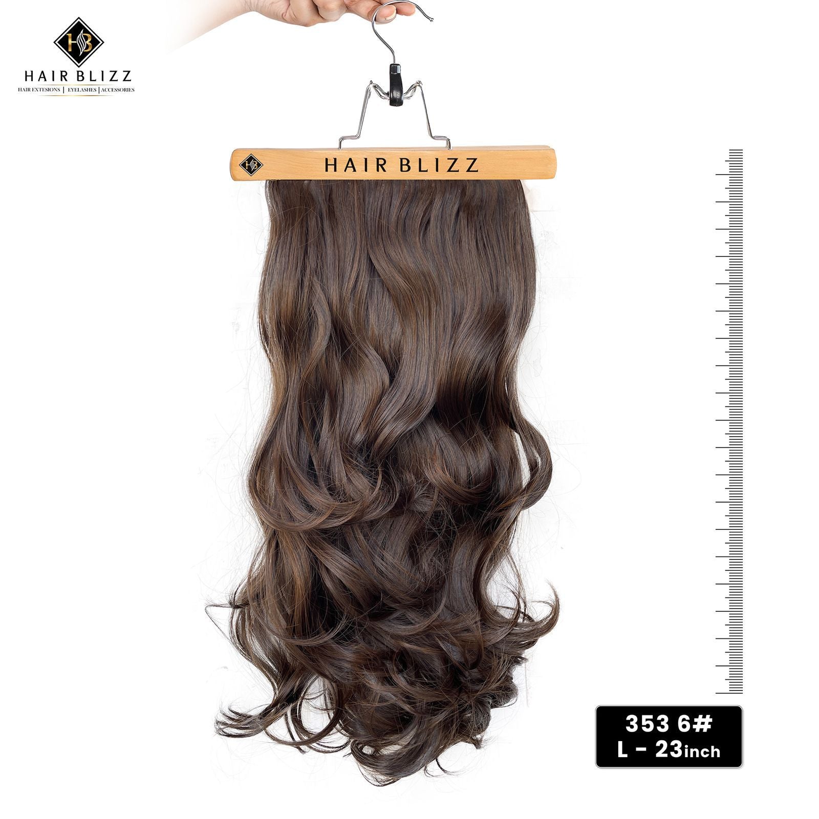 synthetic hair extention model no 353 4hl (copy)