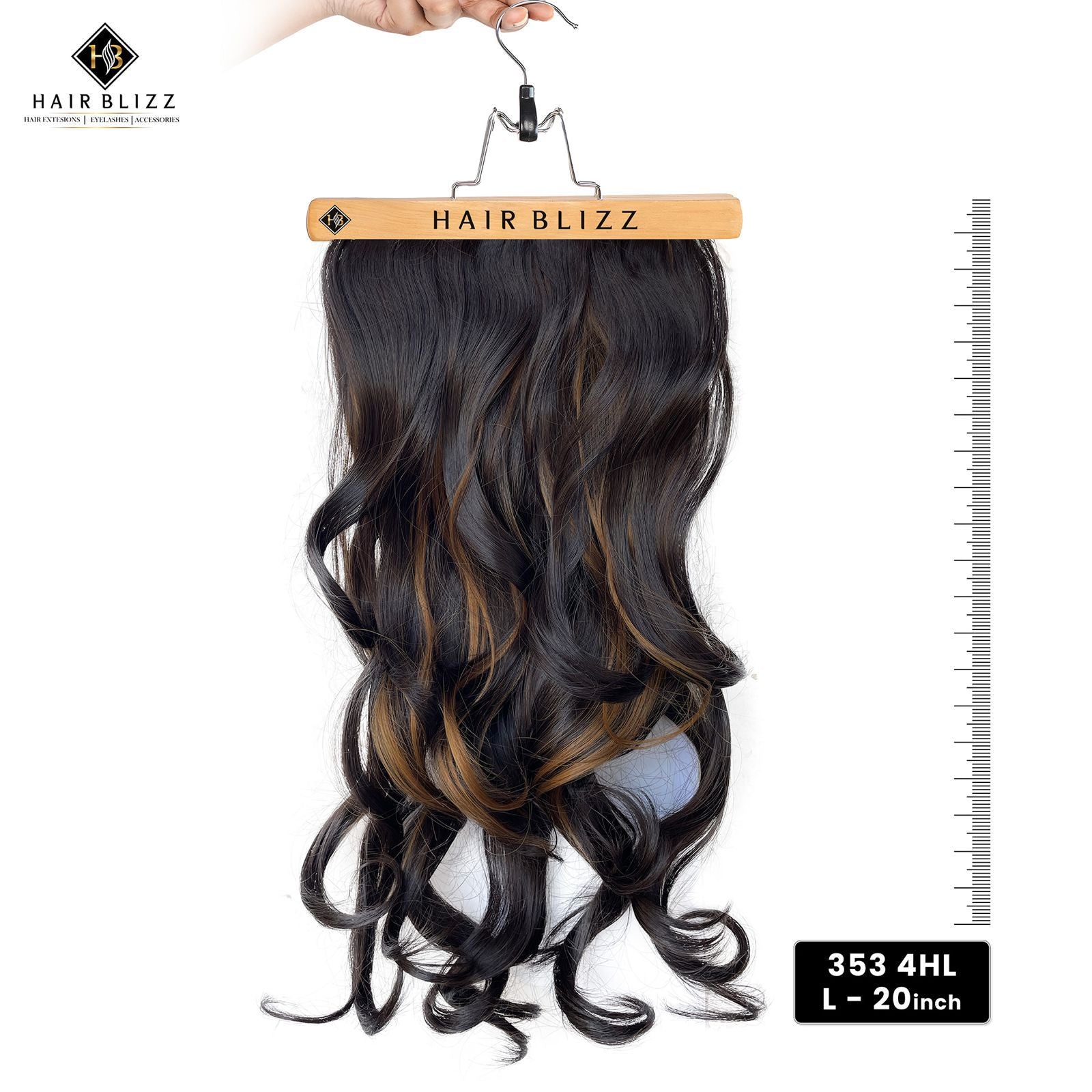 synthetic hair extention model no 109 4# (copy)