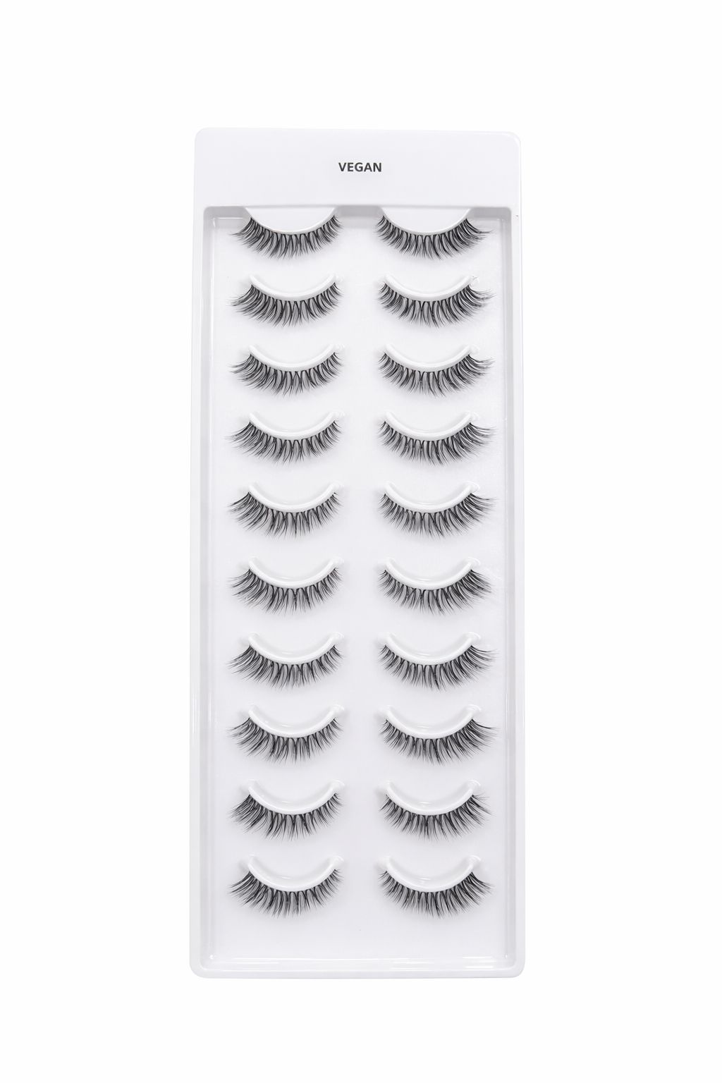 VEGAN 10 PAIR EYELASH