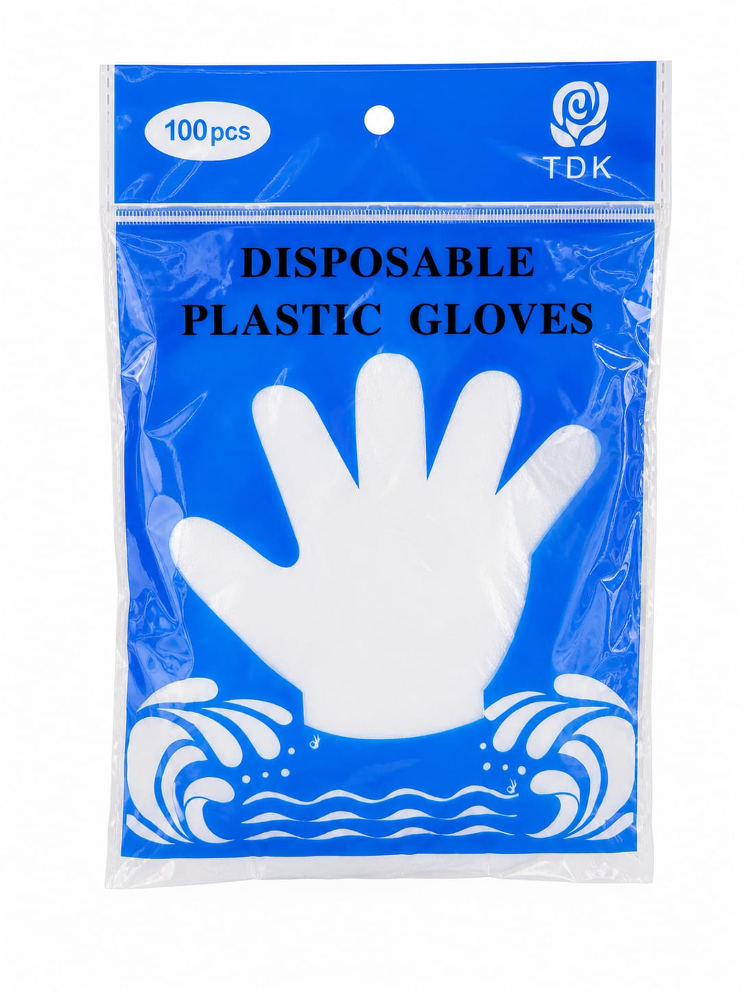 DISPOSABLE PLASTIC GLOVES PACK OF 100