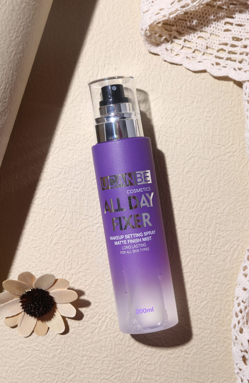 Ucanbe All Day fixer Makeup Setting Spray Matte Finish Mist 200ml