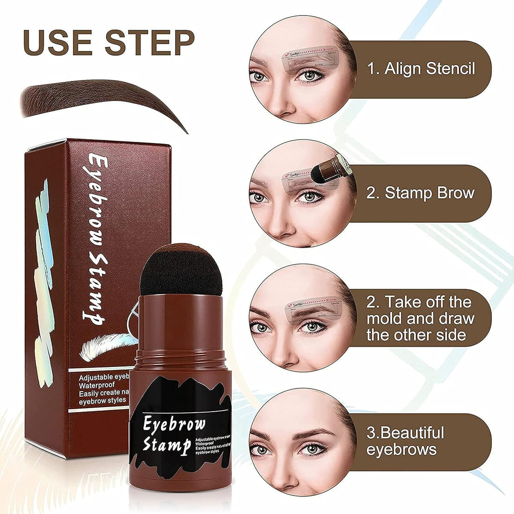 The Skinplus Hairline 2-in-1 product is a hair shadow powder stick designed to fill in thinning hair, touch up roots, and define the forehead curve for a fuller appearance.