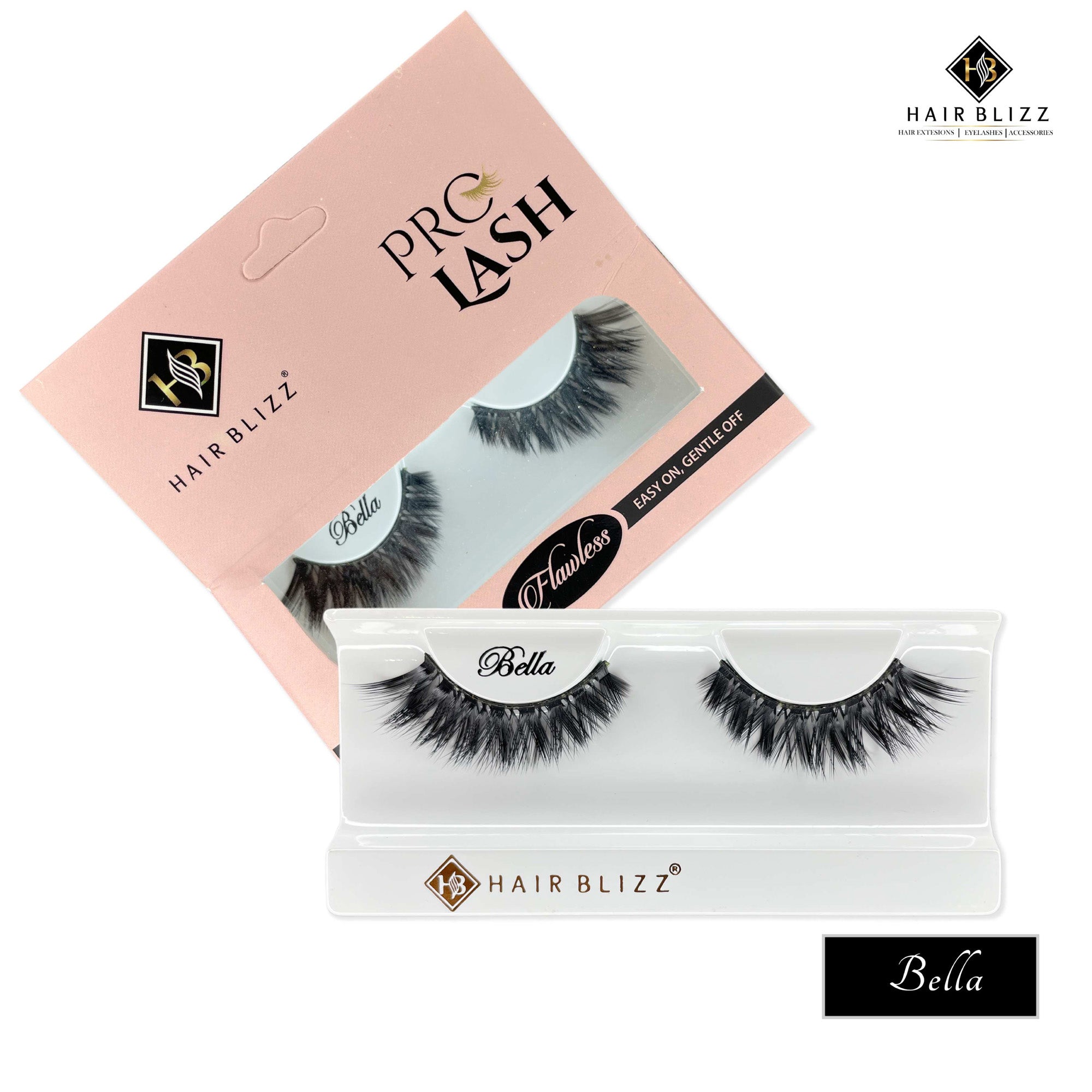 Single Human Hair Eyelashes - Bella