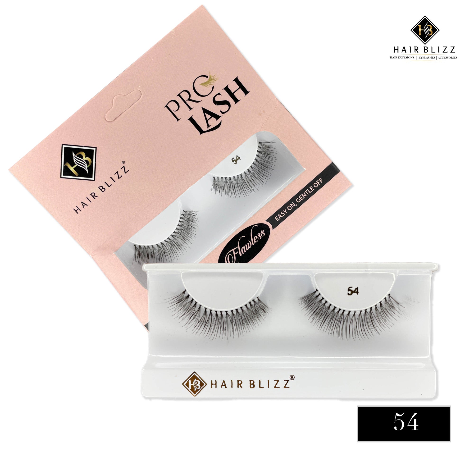 Human Hair Eyelashes - No.- 54