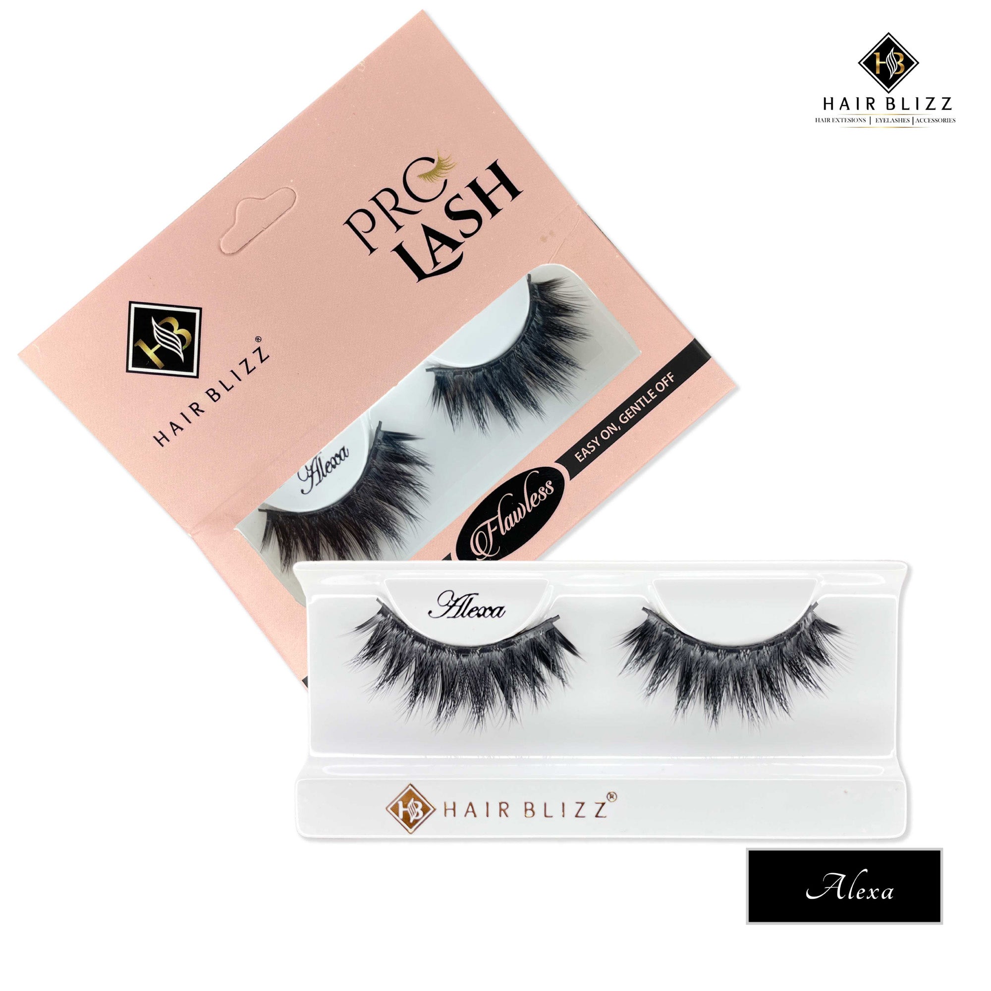 Single Human Hair Eyelashes - Alexa
