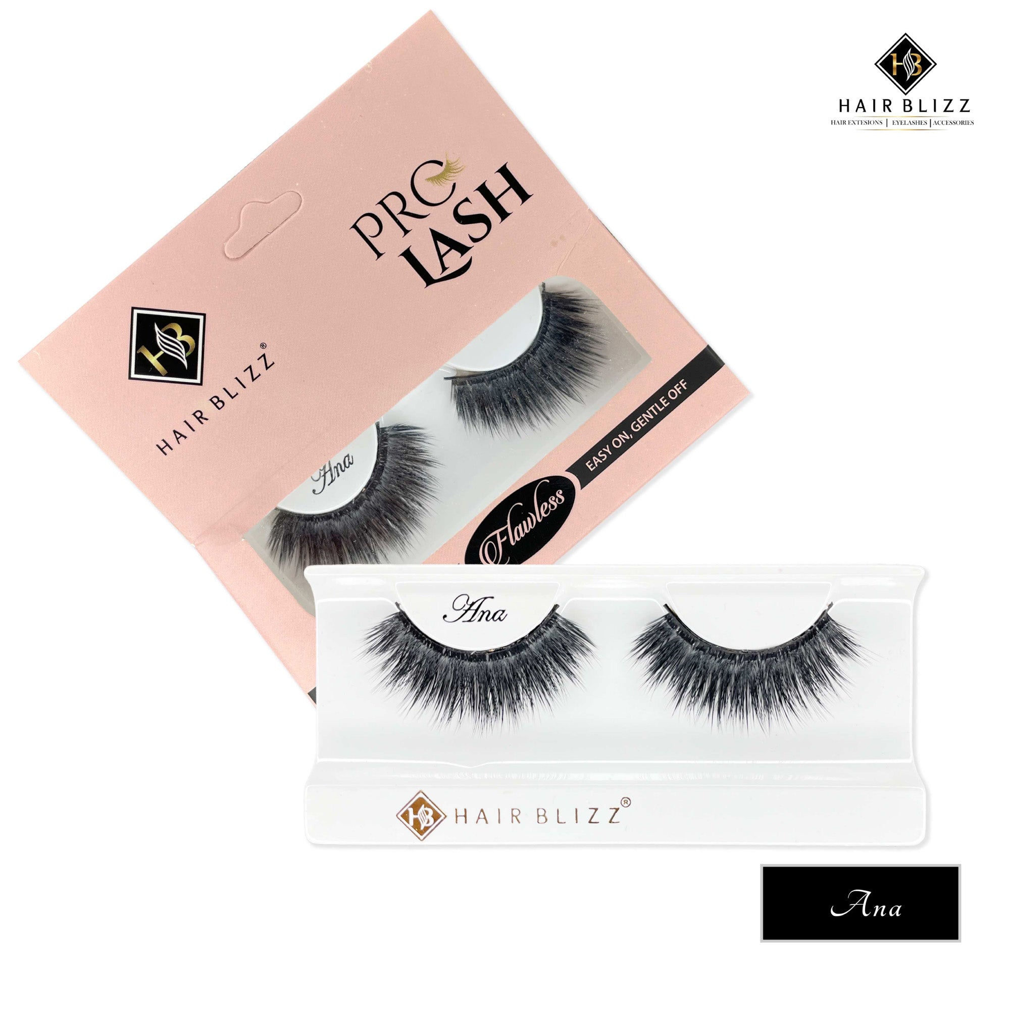 Single Human Hair Eyelashes - Ana