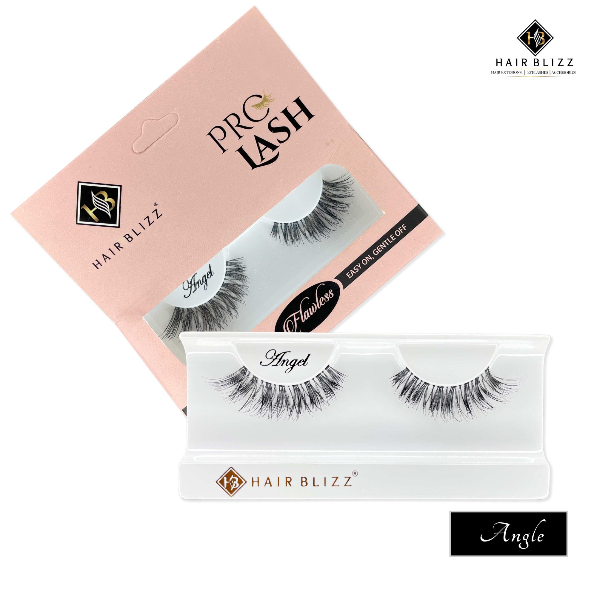 Single Human Hair Eyelashes - Angel
