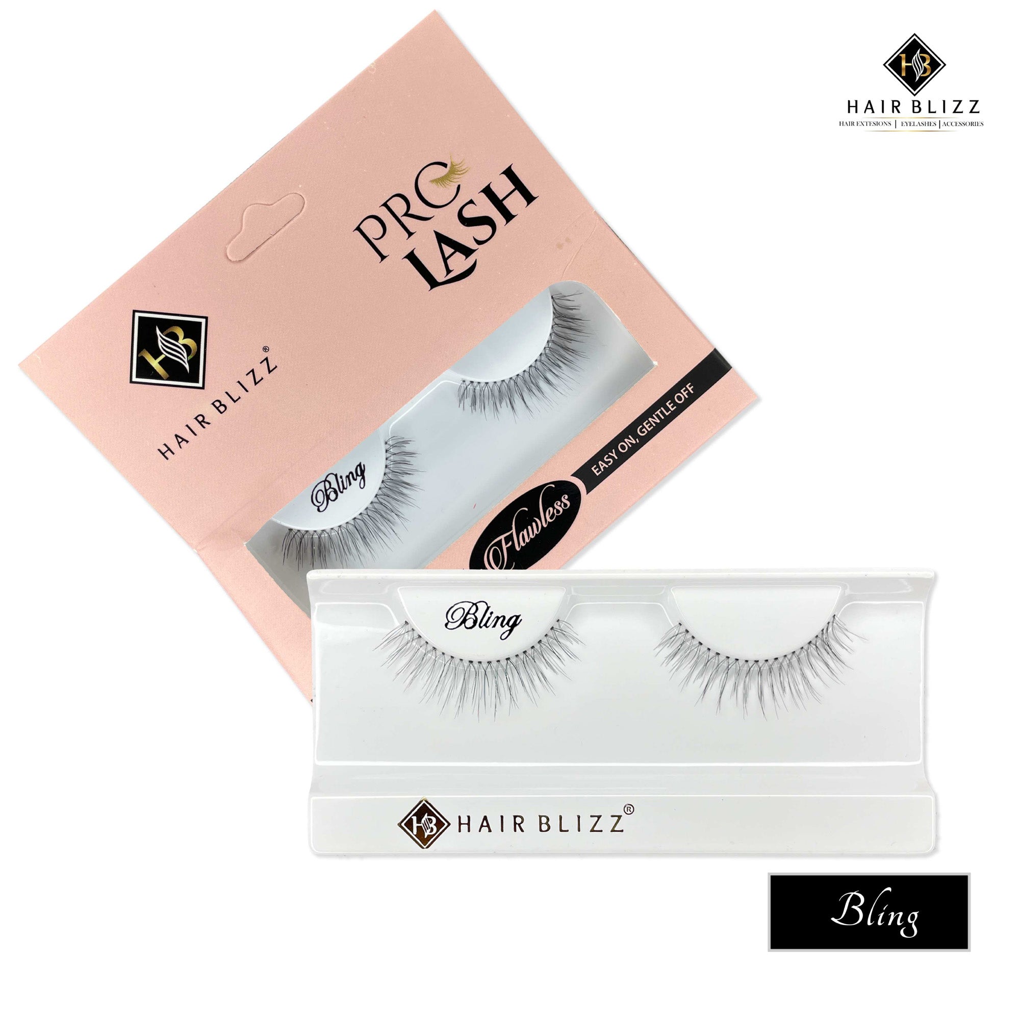 Single Human Hair Eyelashes â€“ Bling