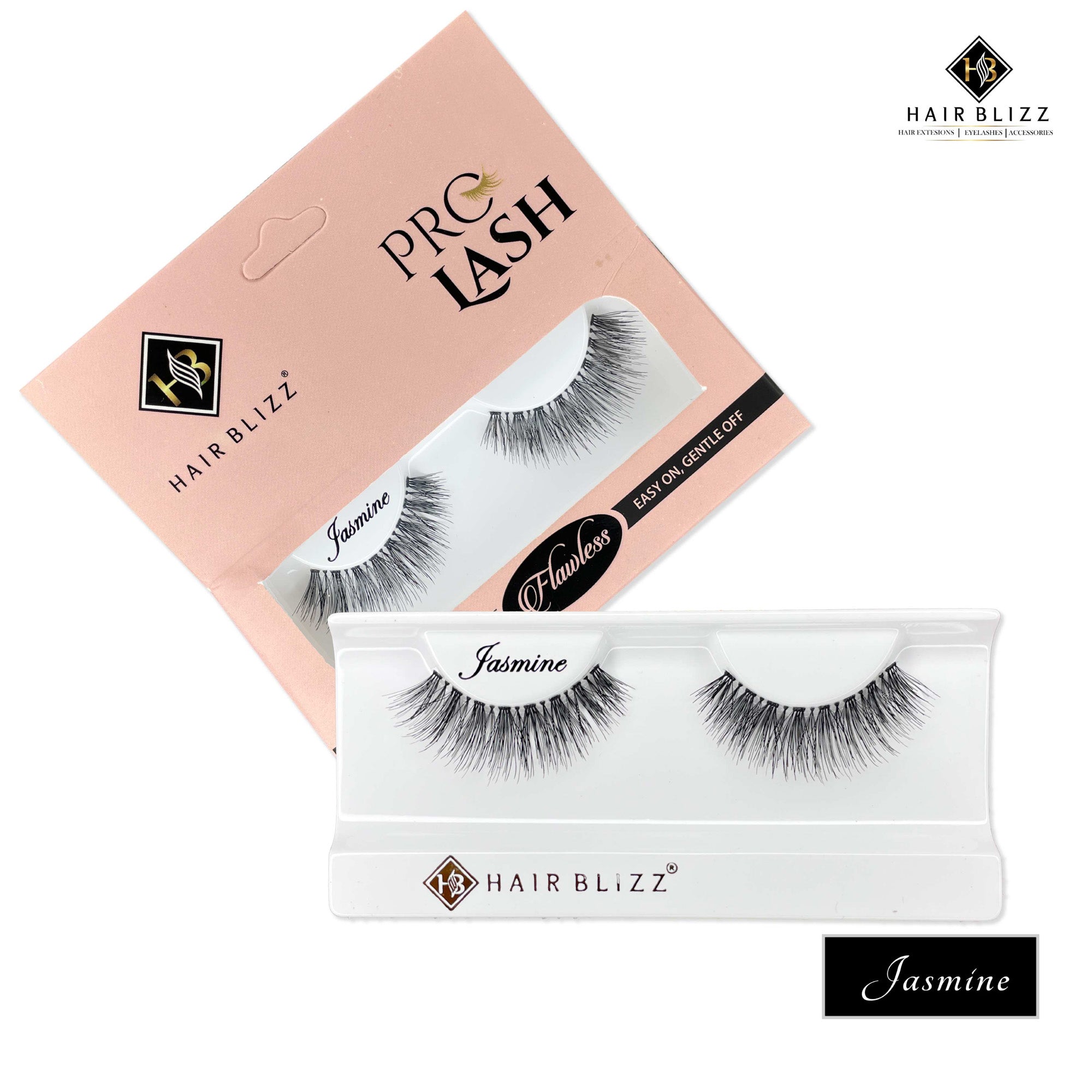 Single Human Hair Eyelashes - Jasmine