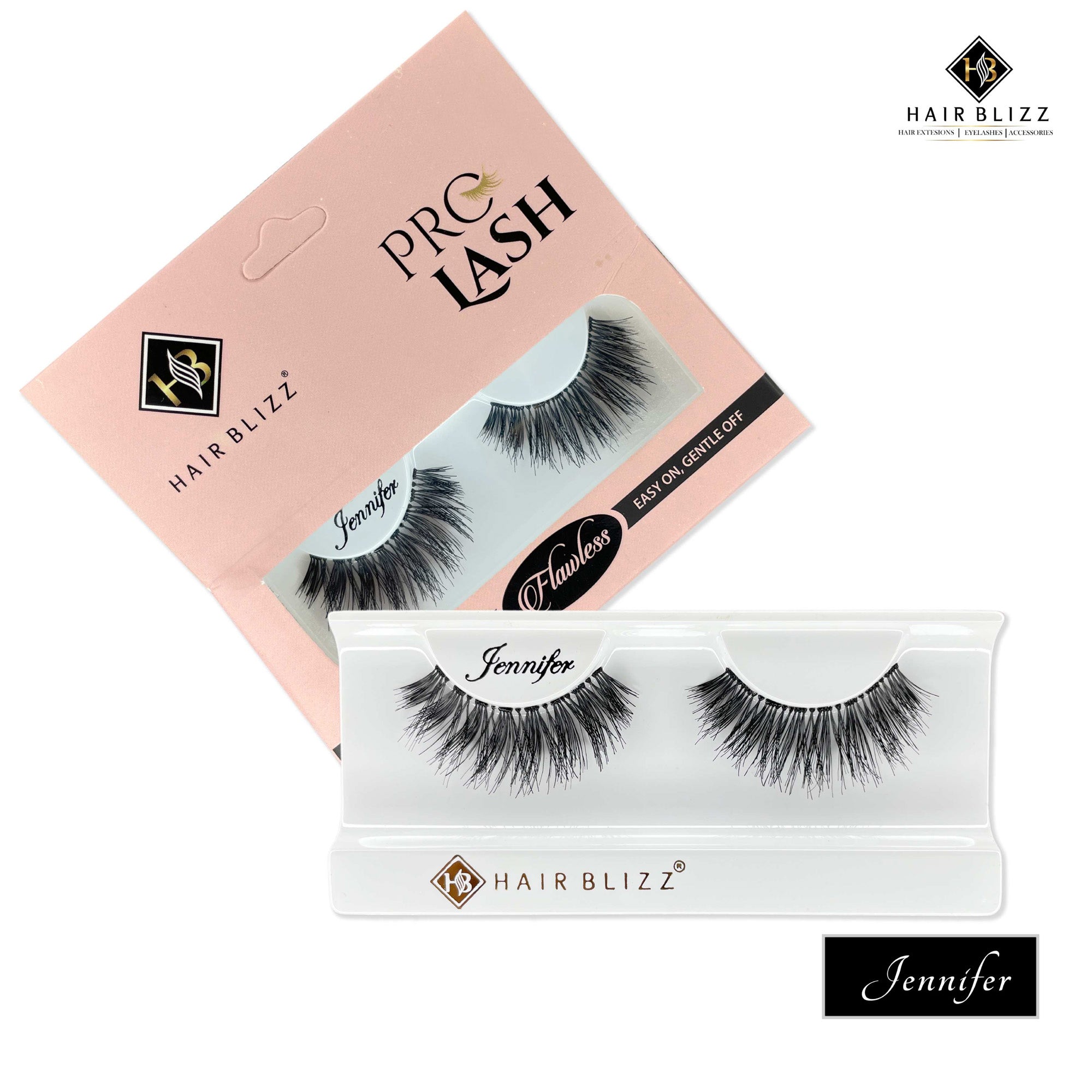 Single Human Hair Eyelashes - Jennifer