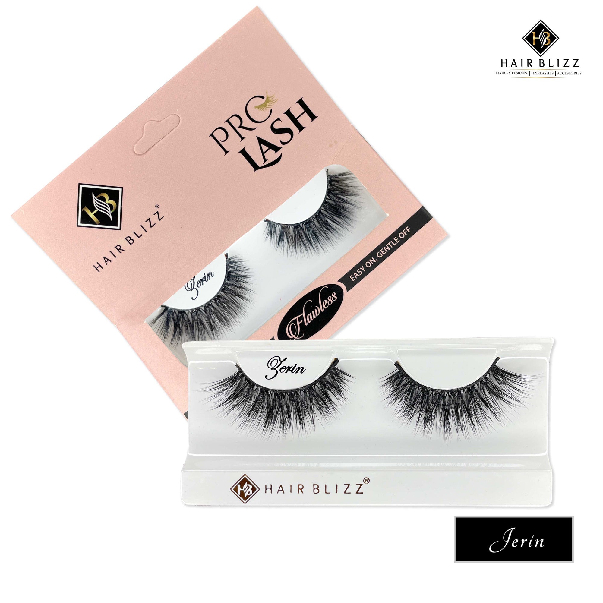 Single Human Hair Eyelashes - Zerin