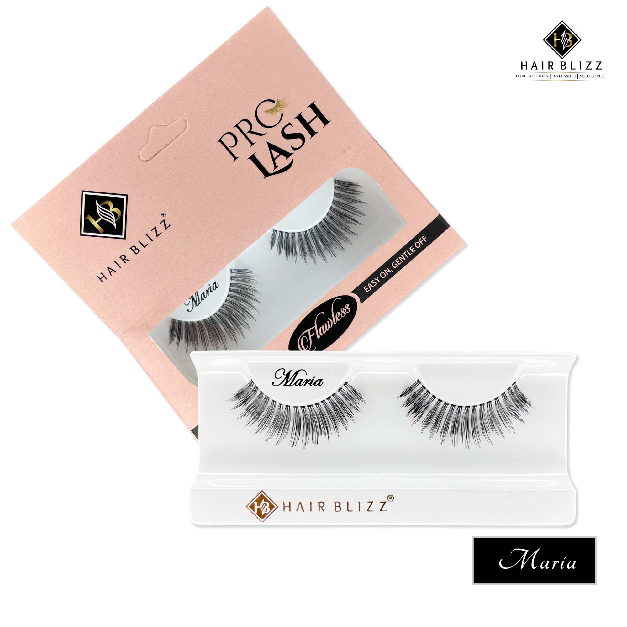 Single Human Hair Eyelashes - Leona