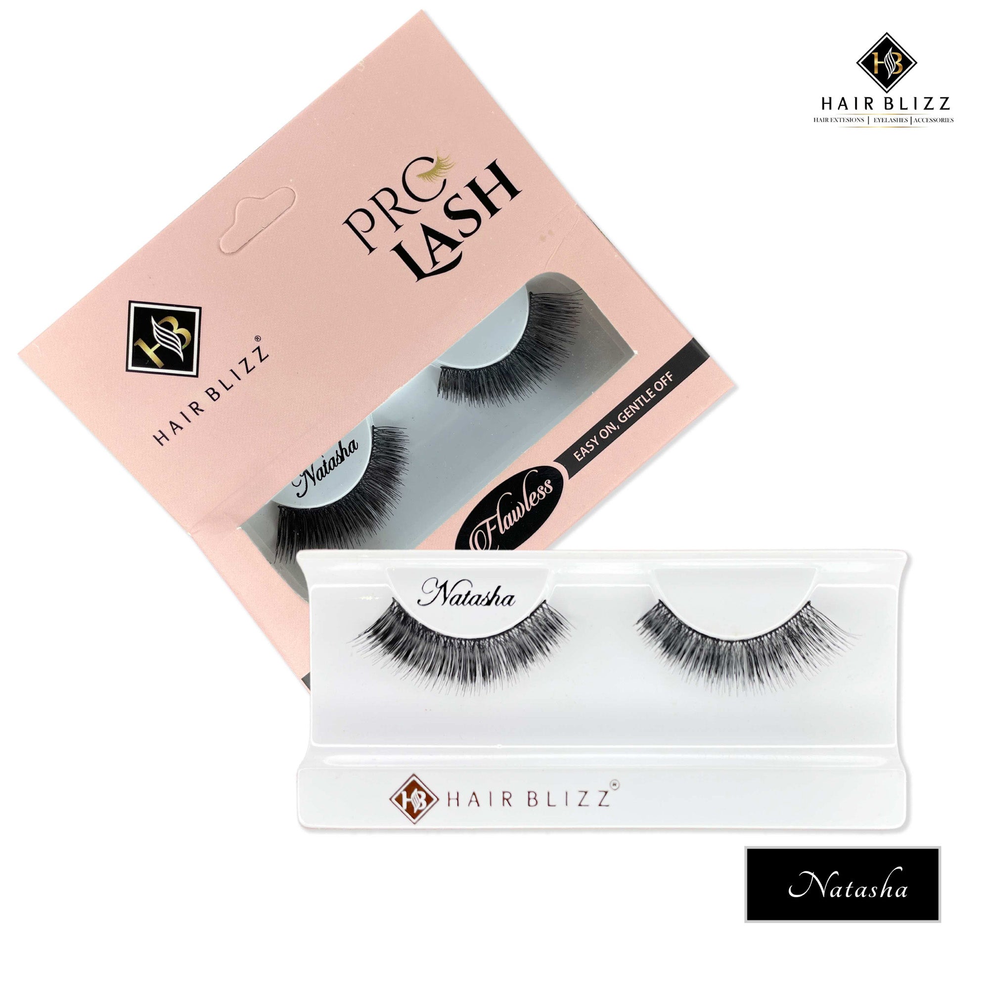 Single Human Hair Eyelashes - Natasha