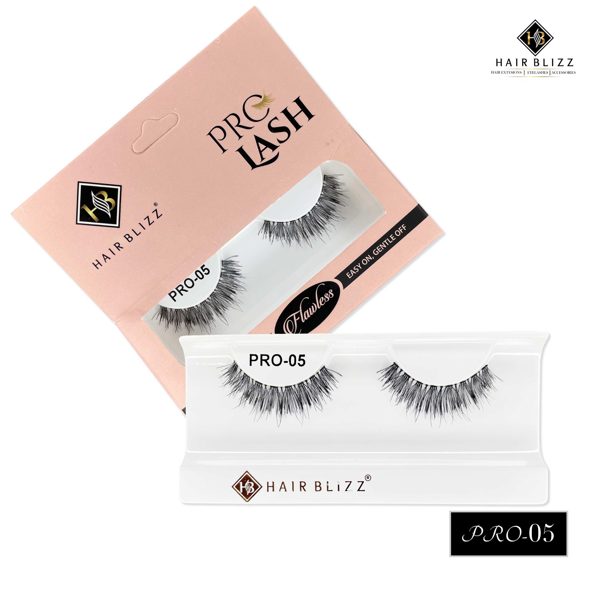 Single Human Hair Eyelashes - Pro05