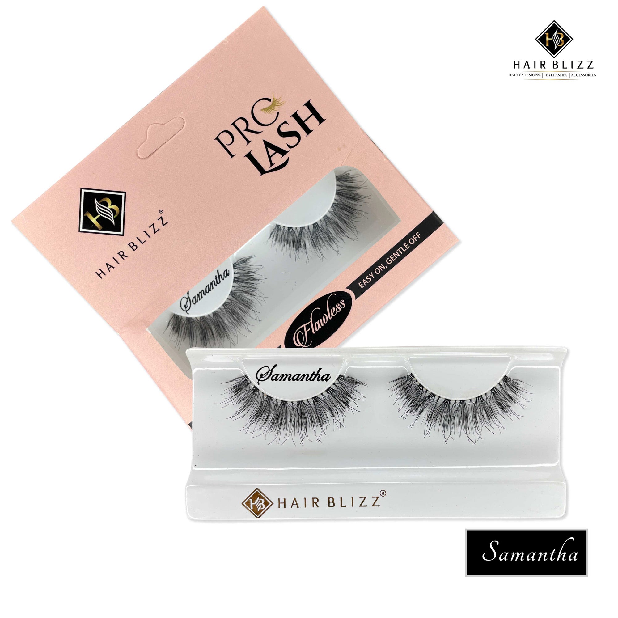 Single Human Hair eyelashes - Samantha